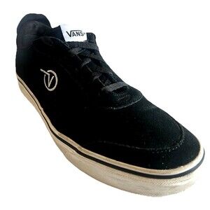 Vans Sport Vulc Suede Women's Size 10 Skate Black White Lifestyle Casual Sneaker